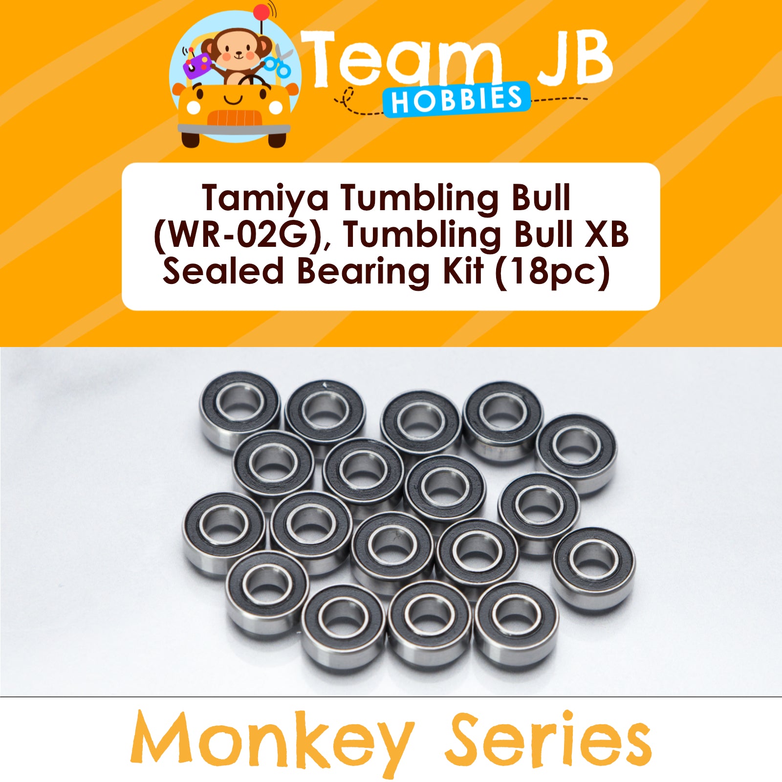 Tamiya Tumbling Bull (WR-02G), Tumbling Bull XB - Sealed Bearing Kit