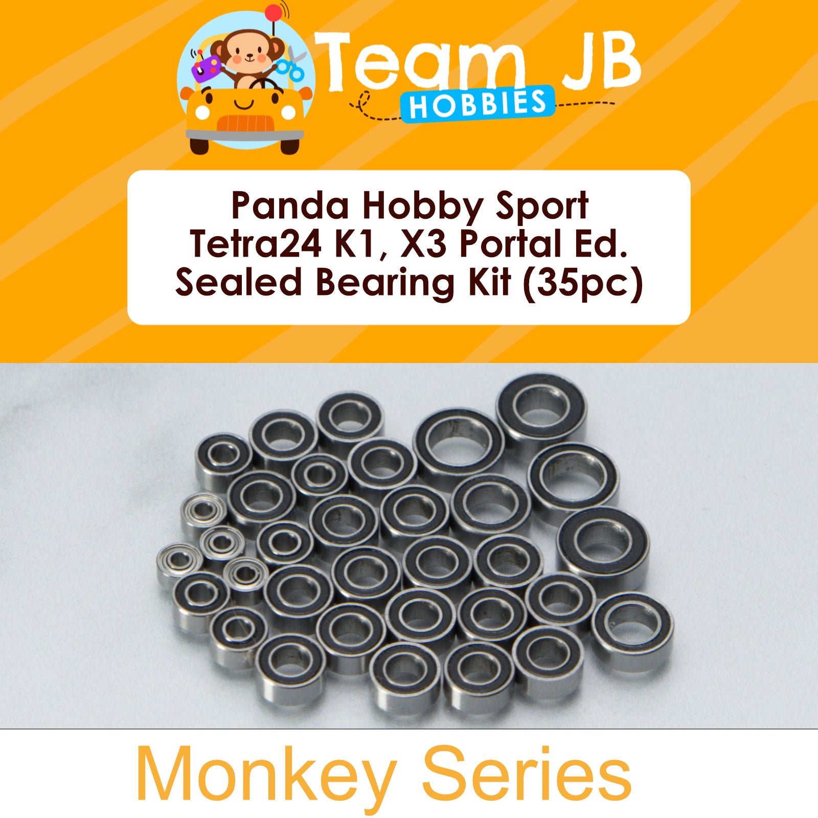 Panda Hobby Sport Tetra24 K1 Portal Ed., Tetra24 X3 Portal Ed. - Sealed Bearing Kit