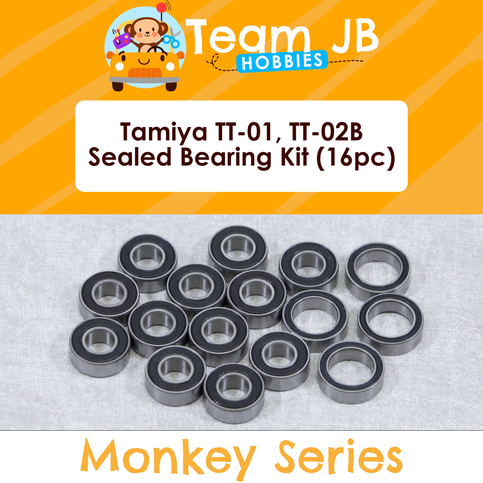 Tamiya TT-01, TT-02B - Sealed Bearing Kit