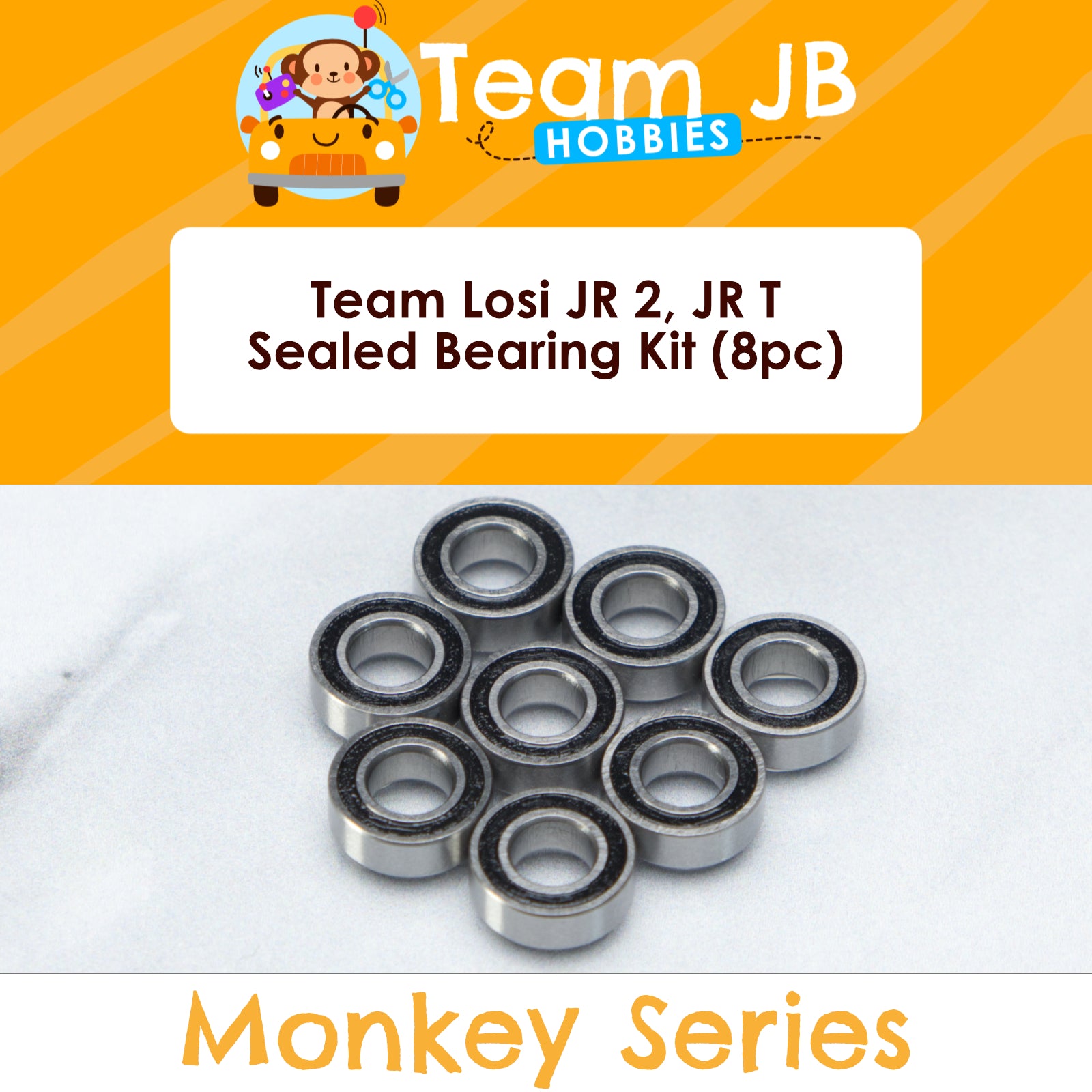 Team Losi JR 2, JR T - Sealed Bearing Kit