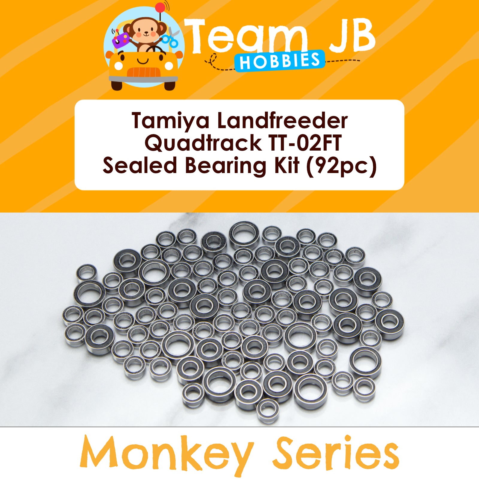 Tamiya Landfreeder Quadtrack TT-02FT  - Sealed Bearing Kit