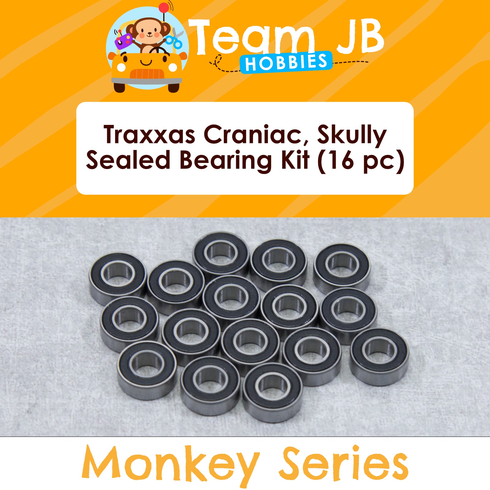 Traxxas Craniac, Skully Sealed Bearing Kit