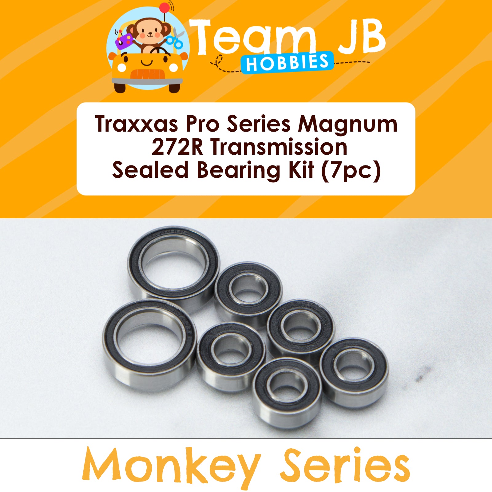 Traxxas Pro Series Magnum 272R Transmission - Sealed Bearing Kit
