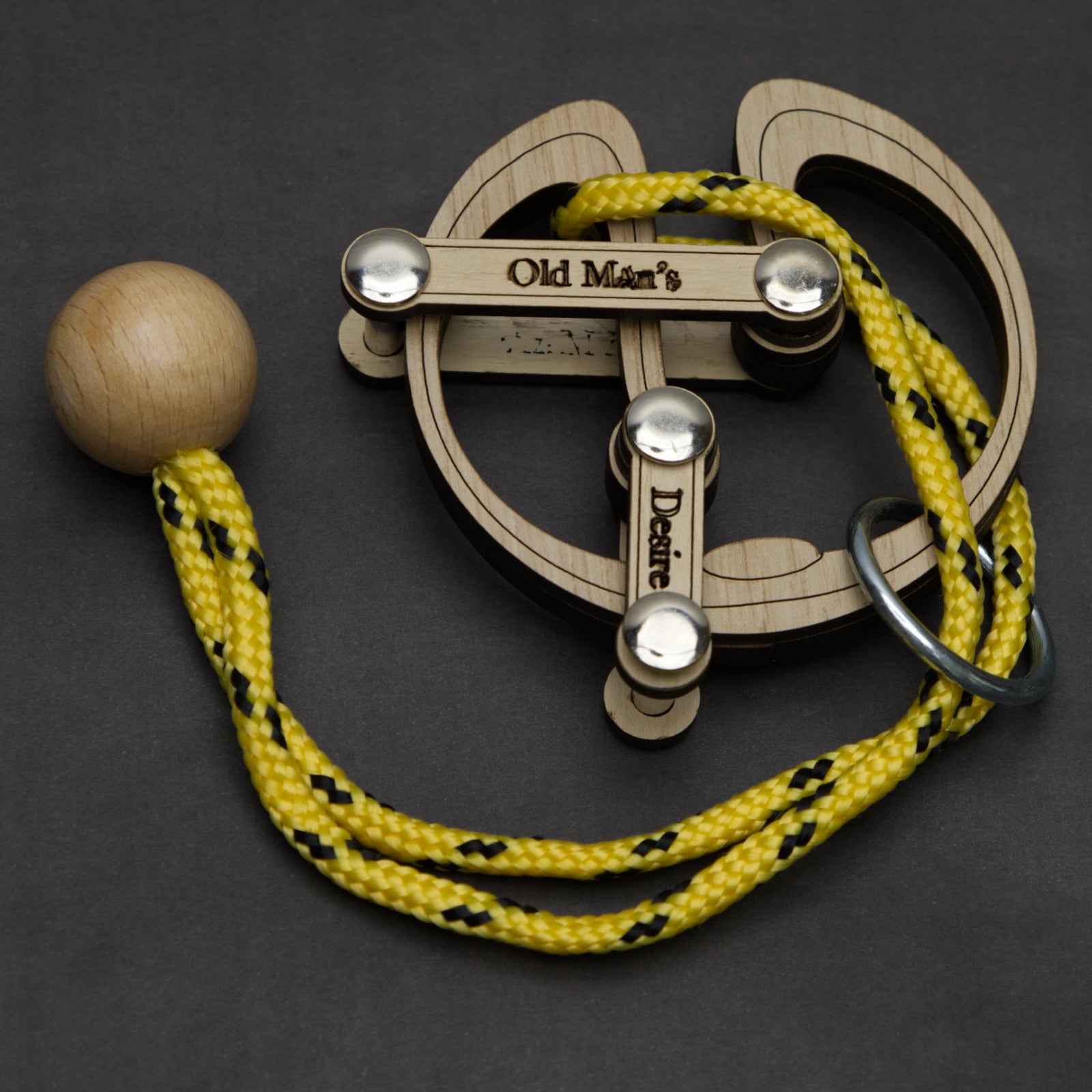 Old Man's Desire - Ring and Rope Puzzle - Level 6 - Siebenstein Spiele