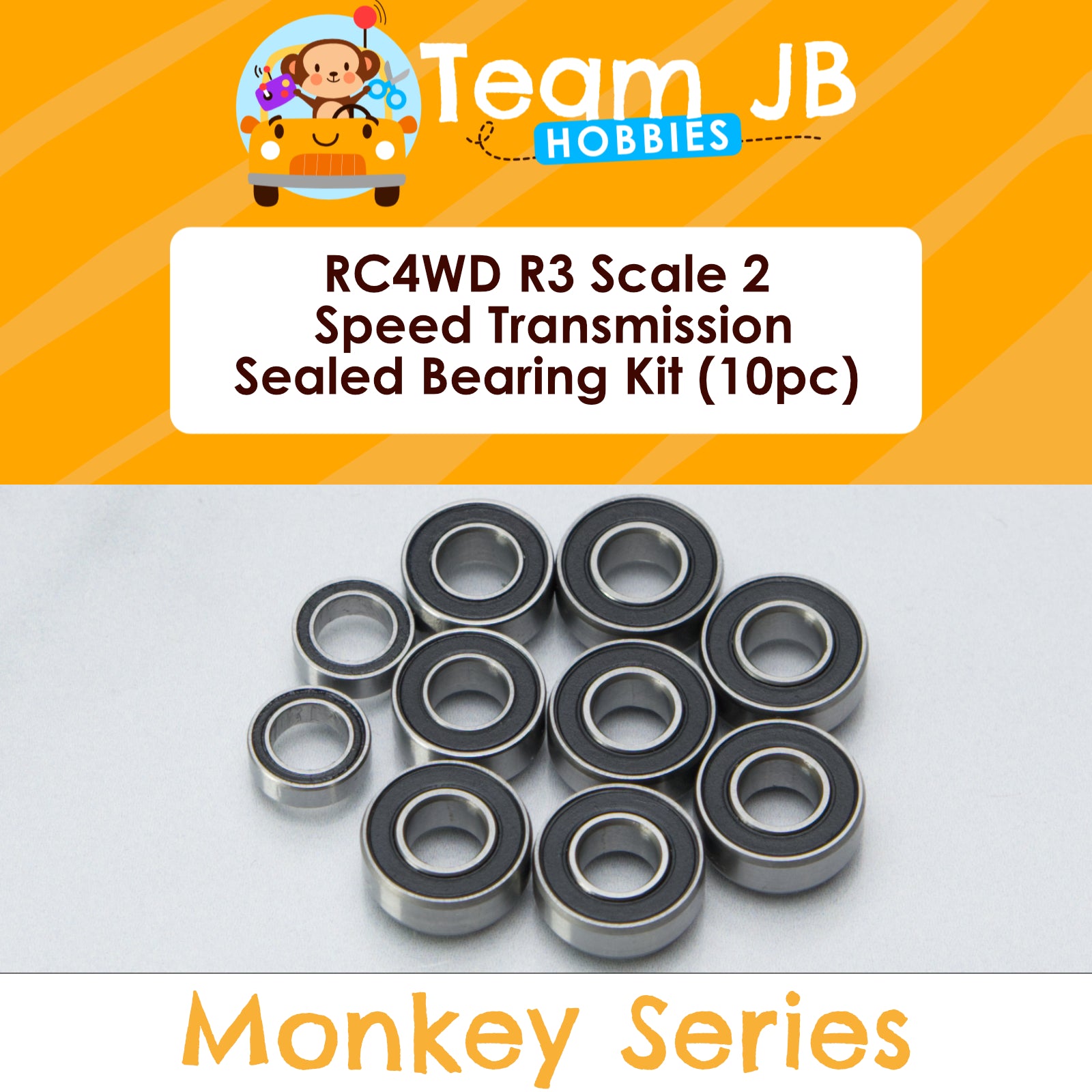 RC4WD R3 Scale 2 Speed Transmission - Sealed Bearing Kit
