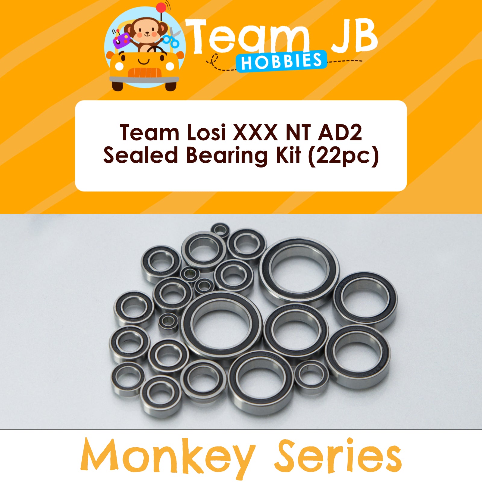 Team Losi XXX NT AD2 - Sealed Bearing Kit
