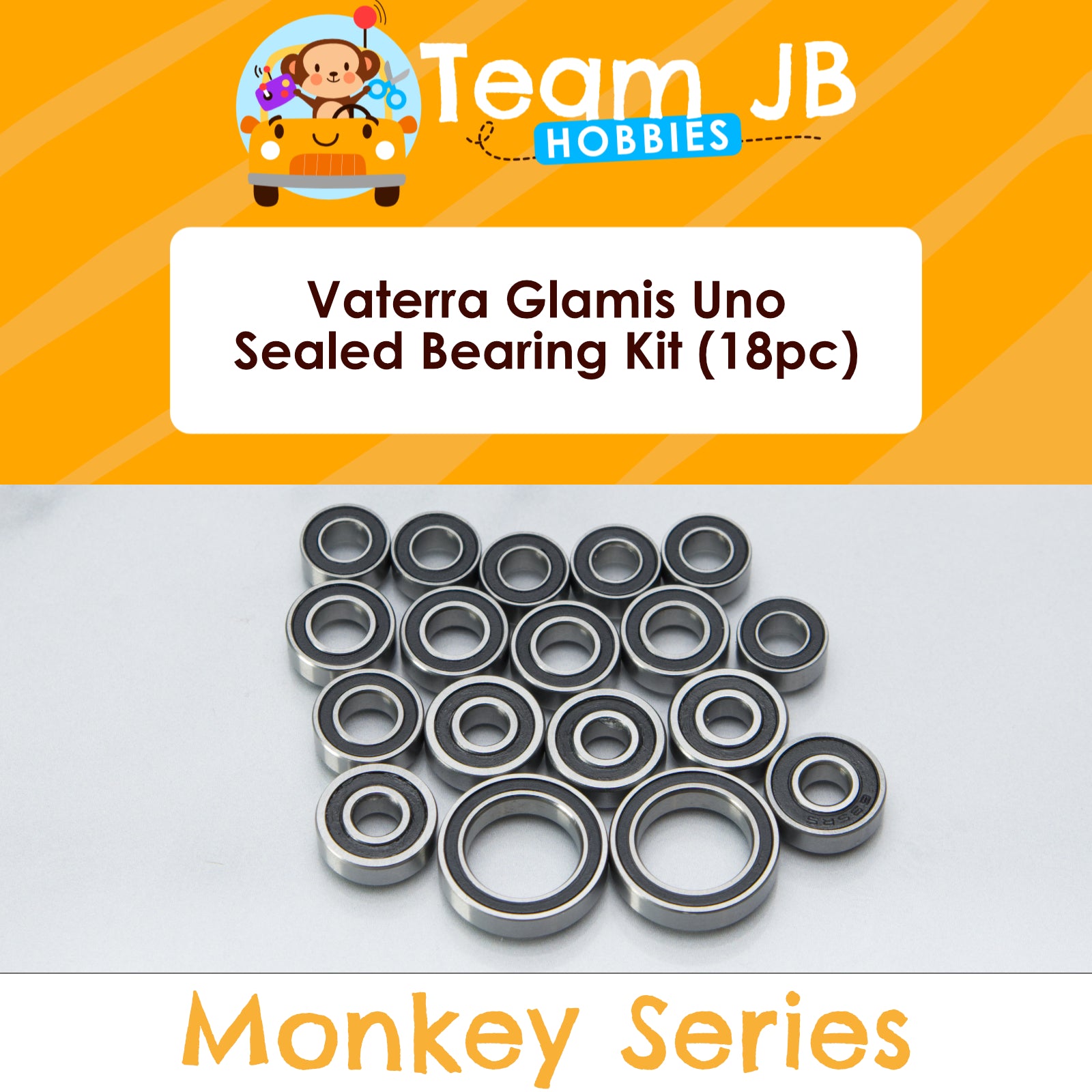 Vaterra Glamis Uno - Sealed Bearing Kit