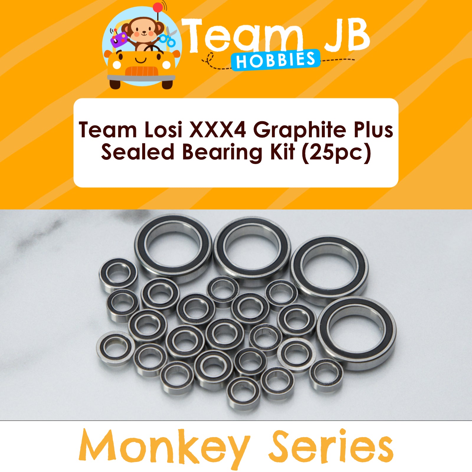 Team Losi XXX4 Graphite Plus - Sealed Bearing Kit