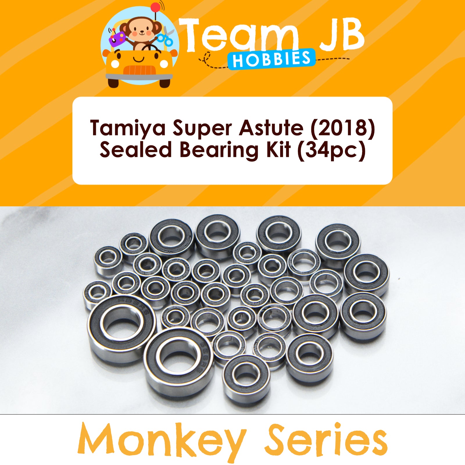 Tamiya Super Astute (2018)  - Sealed Bearing Kit