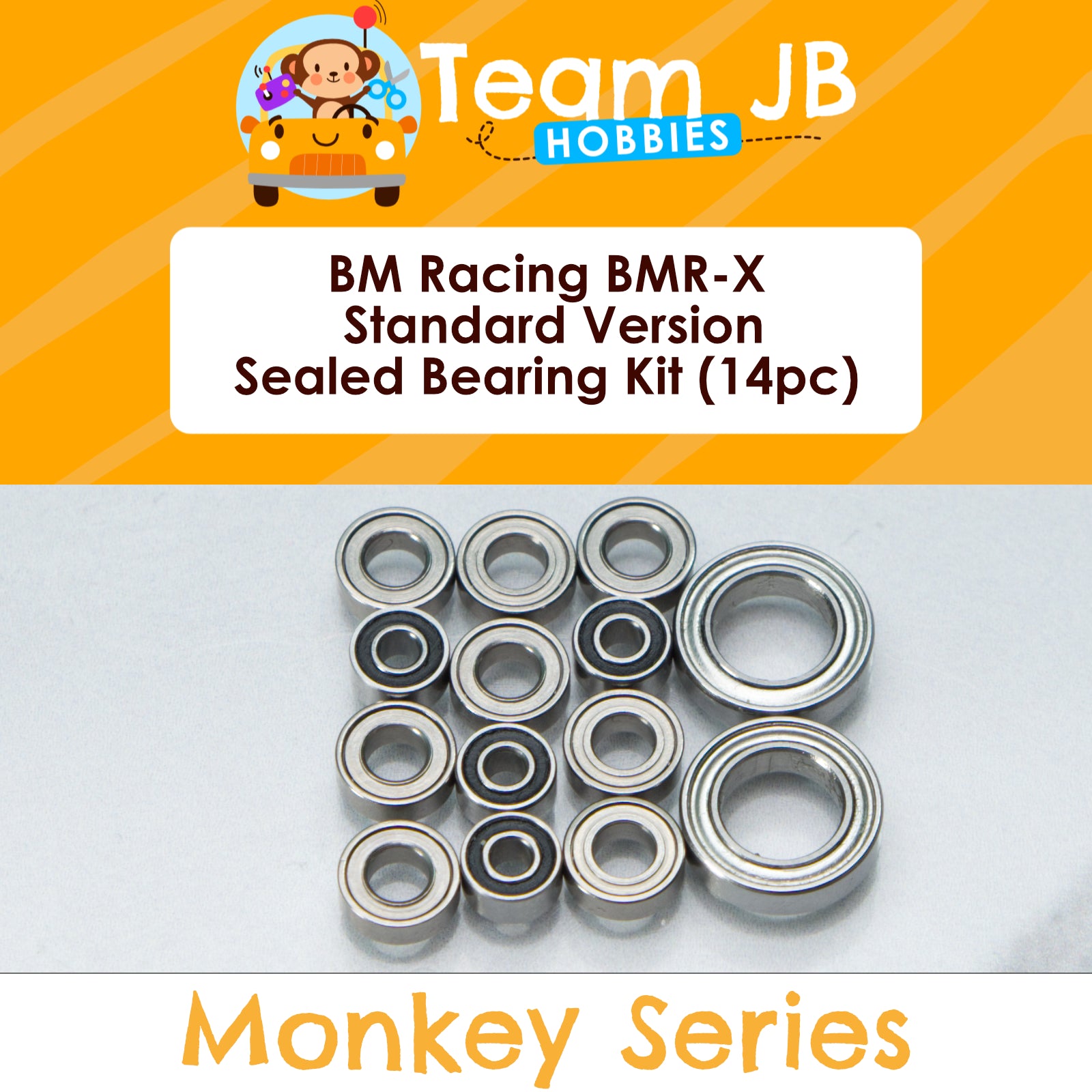 BM Racing BMR-X Standard Version - Sealed Bearing Kit