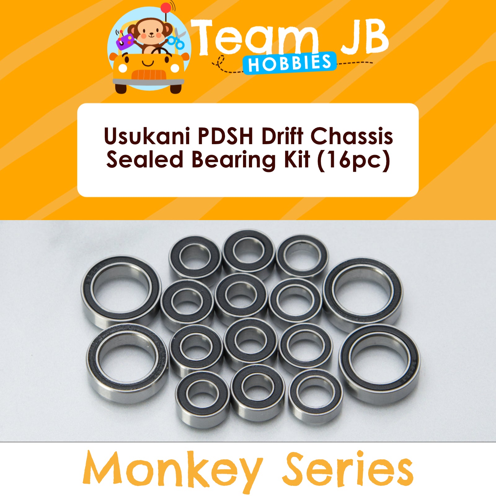 Usukani PDSH Drift Chassis - Sealed Bearing Kit