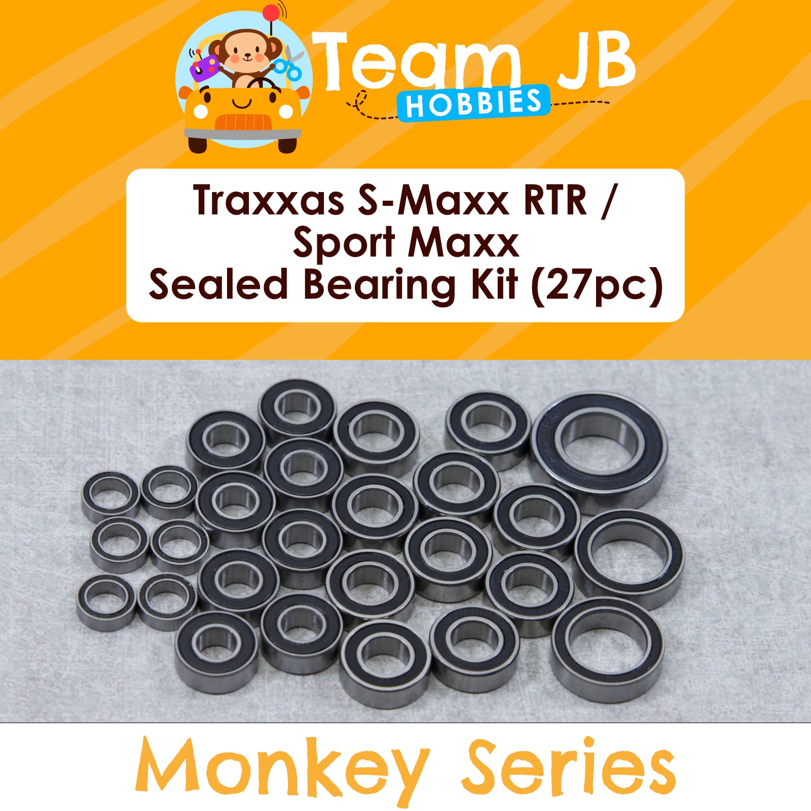 Traxxas S-Maxx RTR / Sport Maxx - Sealed Bearing Kit