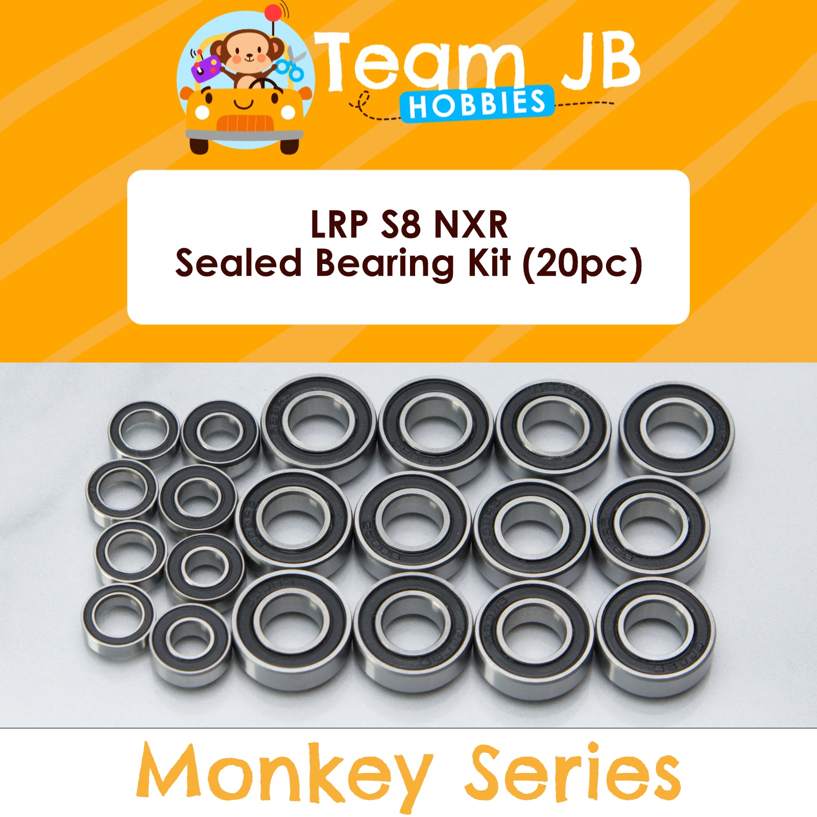 LRP S8 NXR - Sealed Bearing Kit