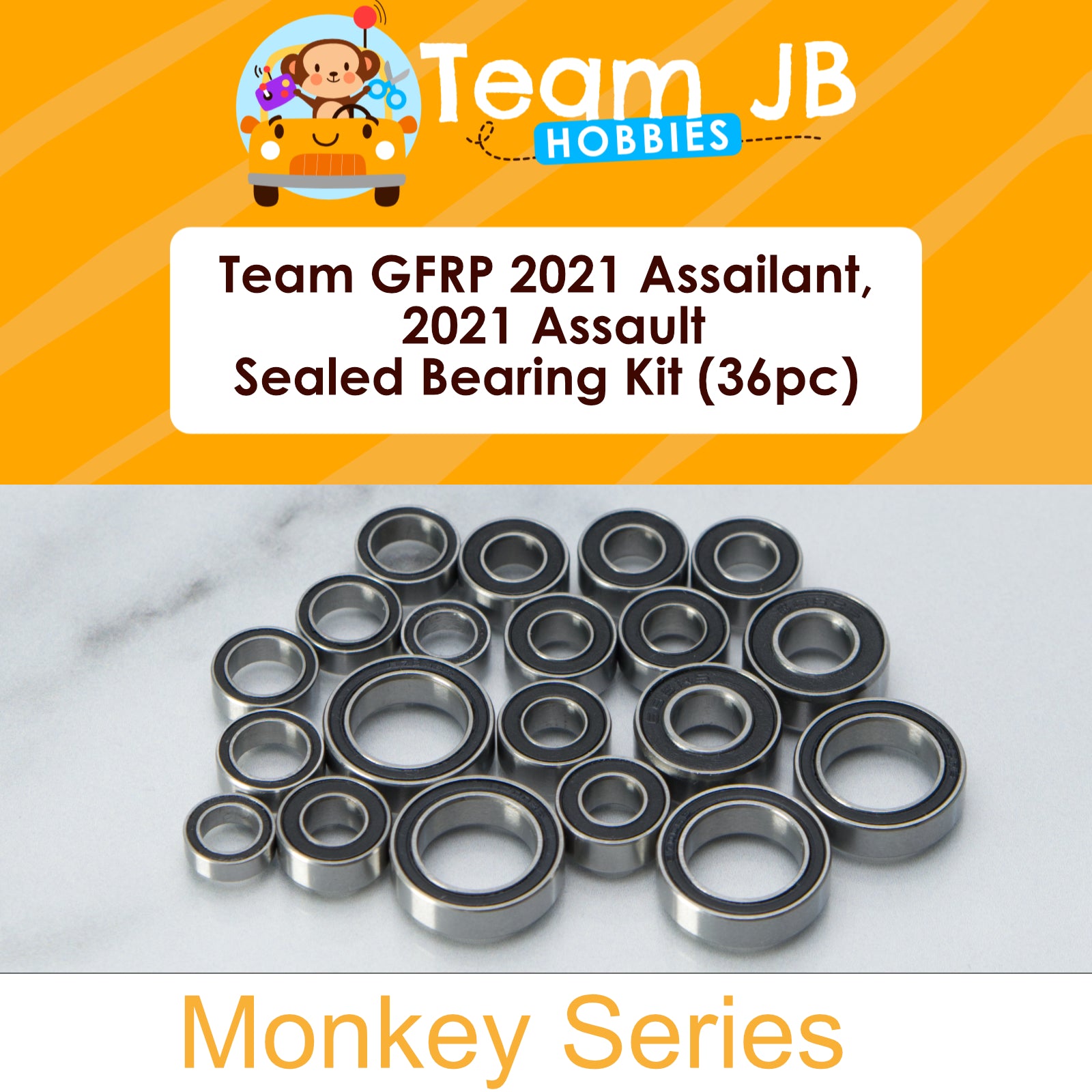 Team GFRP 2021 Assailant, 2021 Assault - Sealed Bearing Kit