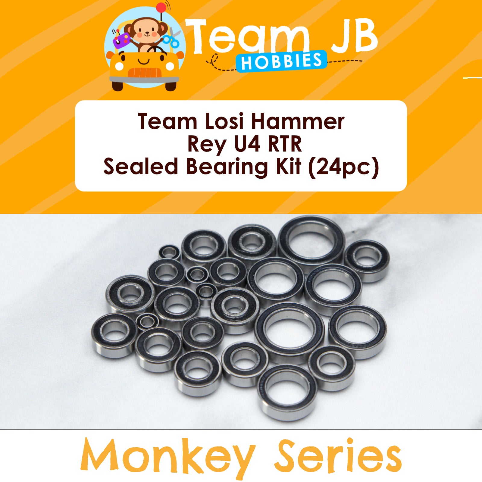 Team Losi Hammer Rey U4 RTR - Sealed Bearing Kit