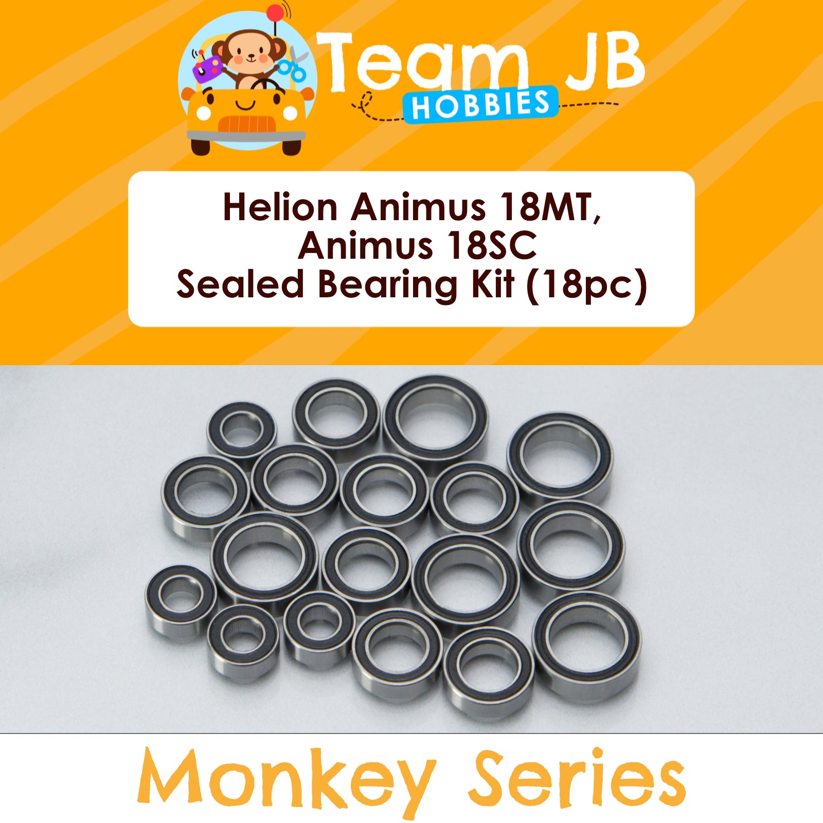 Helion Animus 18MT, Animus 18SC - Sealed Bearing Kit