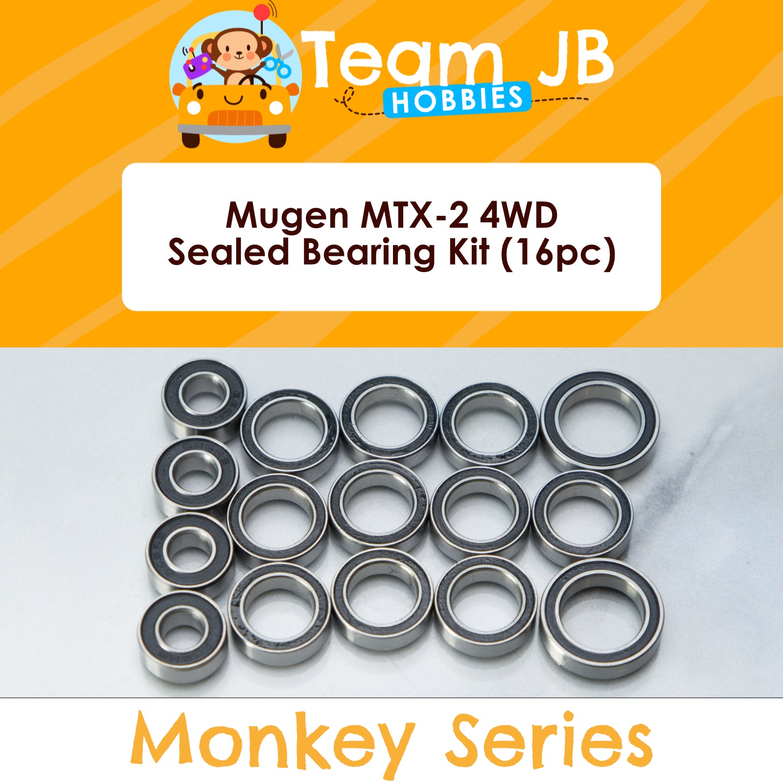 Mugen MTX-2 4WD - Sealed Bearing Kit