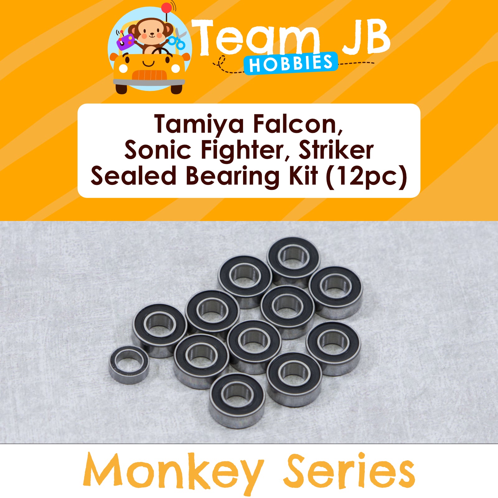 Tamiya Falcon, Sonic Fighter, Striker - Sealed Bearing Kit