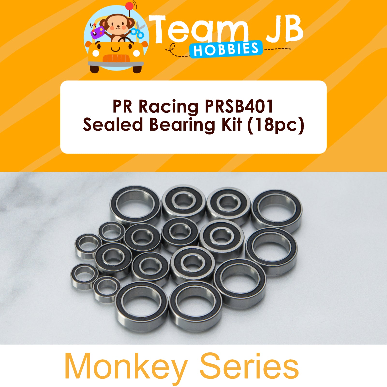 PR Racing PRSB401 - Sealed Bearing Kit