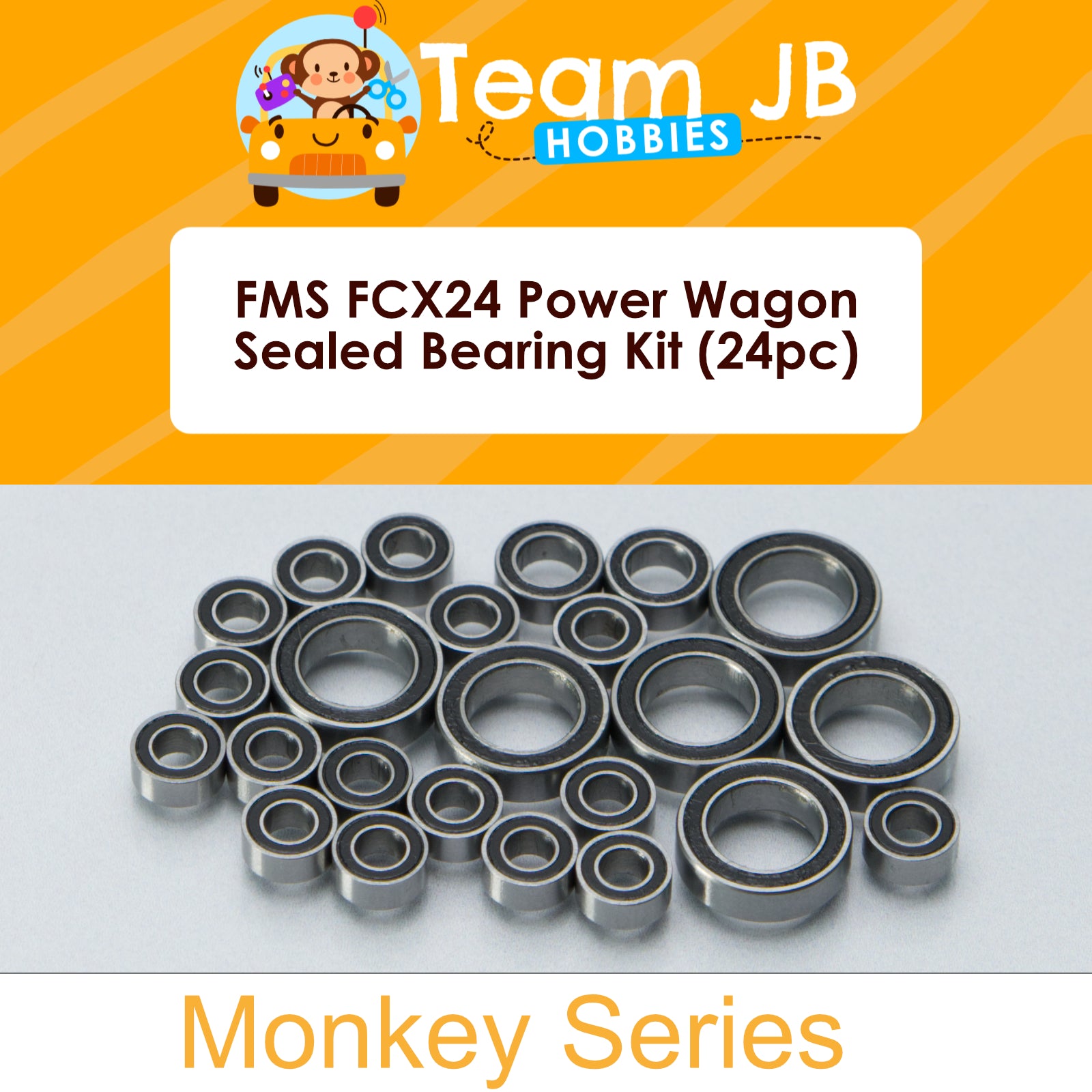 FMS FCX24 Power Wagon - Sealed Bearing Kit