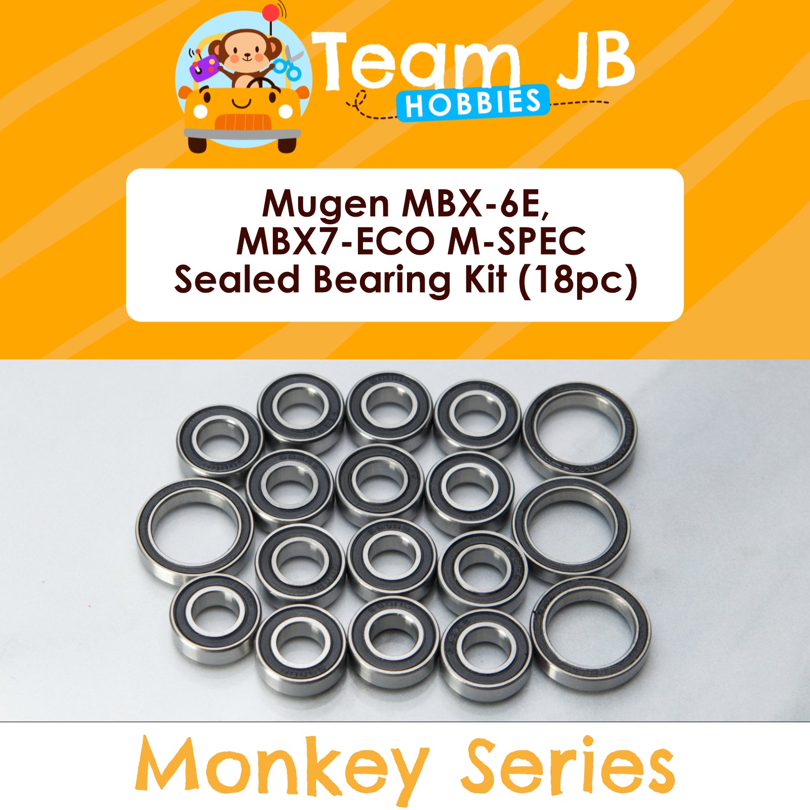 Mugen MBX-6E, MBX7-ECO M-SPEC - Sealed Bearing Kit