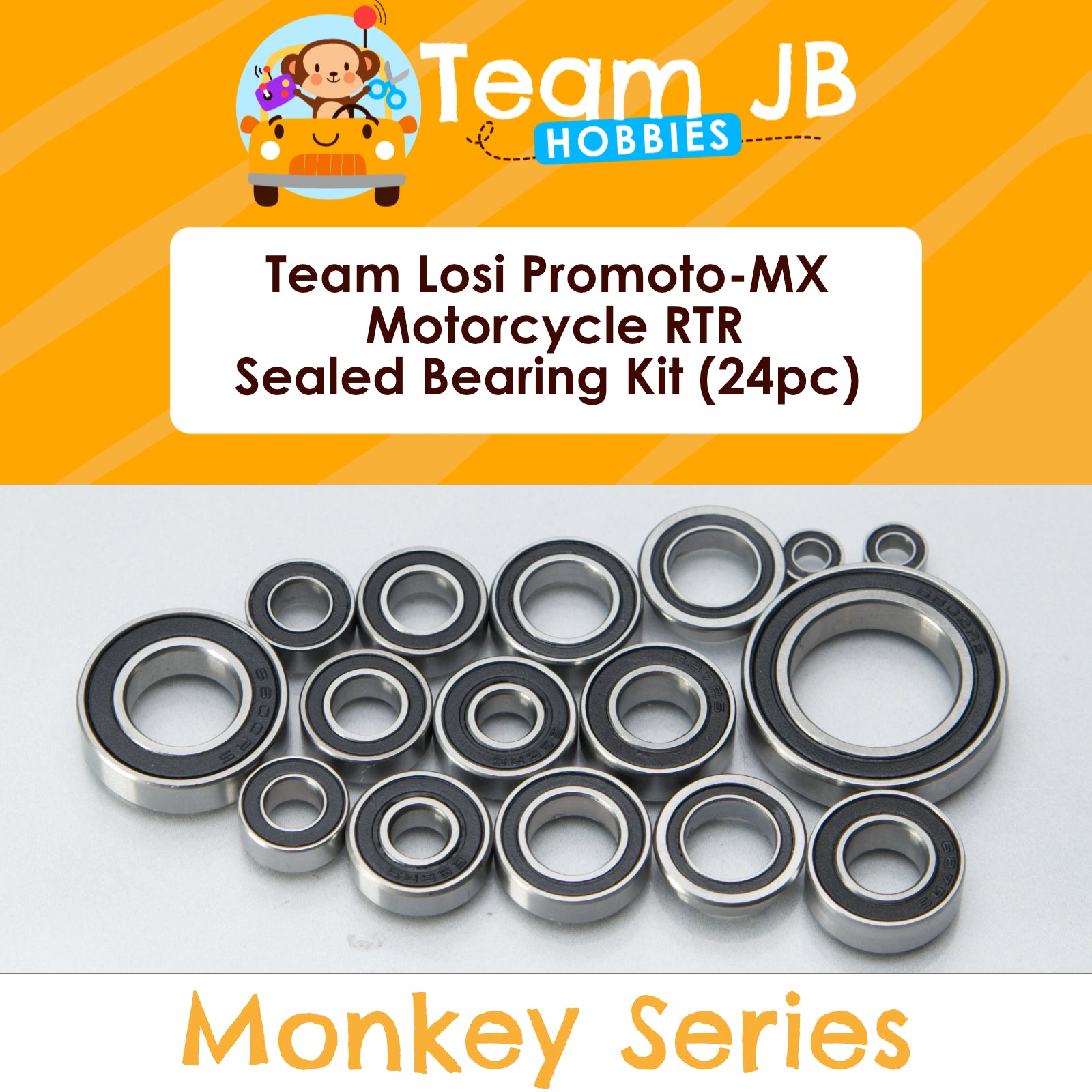 Team Losi Promoto-MX Motorcycle RTR - Sealed Bearing Kit