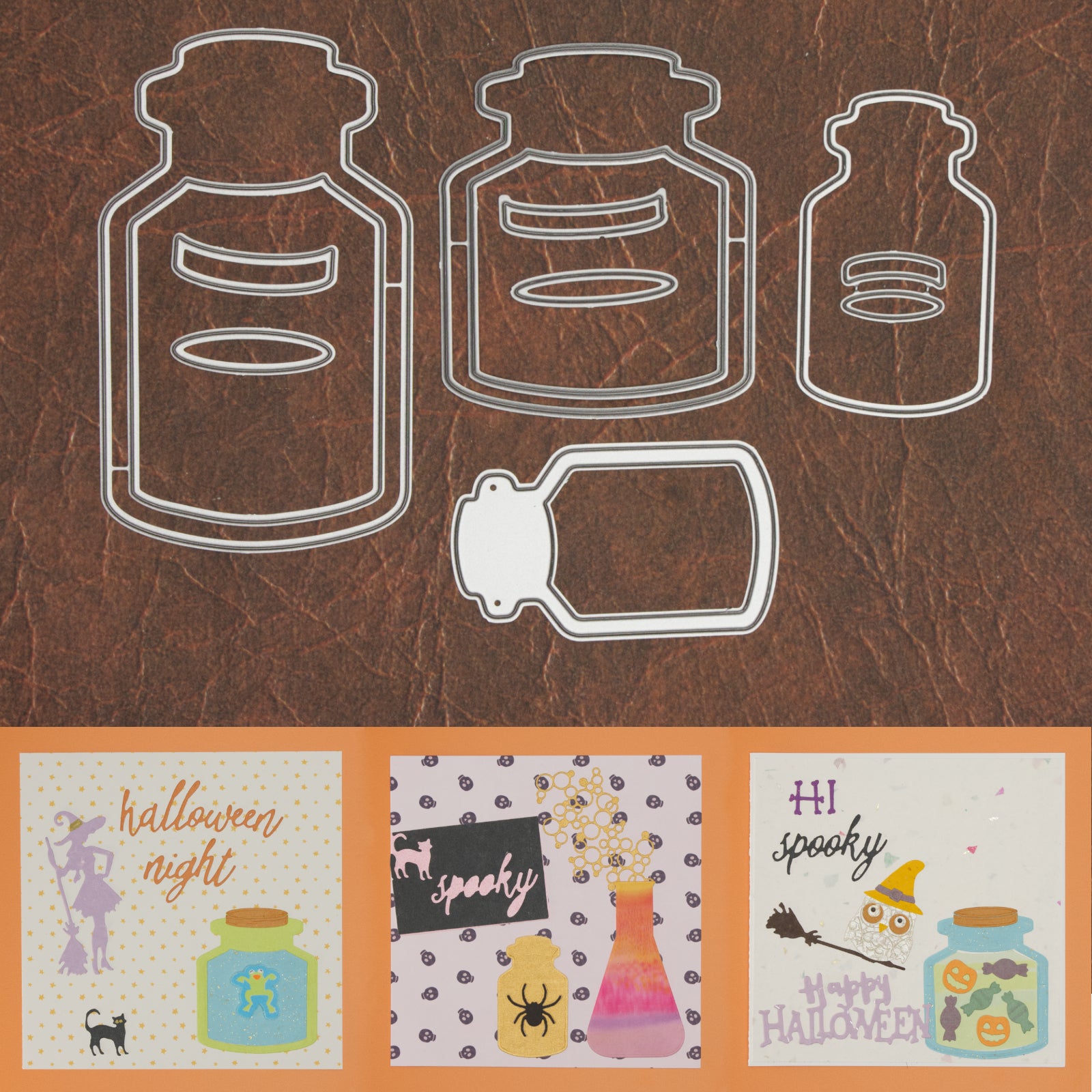 All Bottled Up Shaker Trio Cutting & Embossing Dies