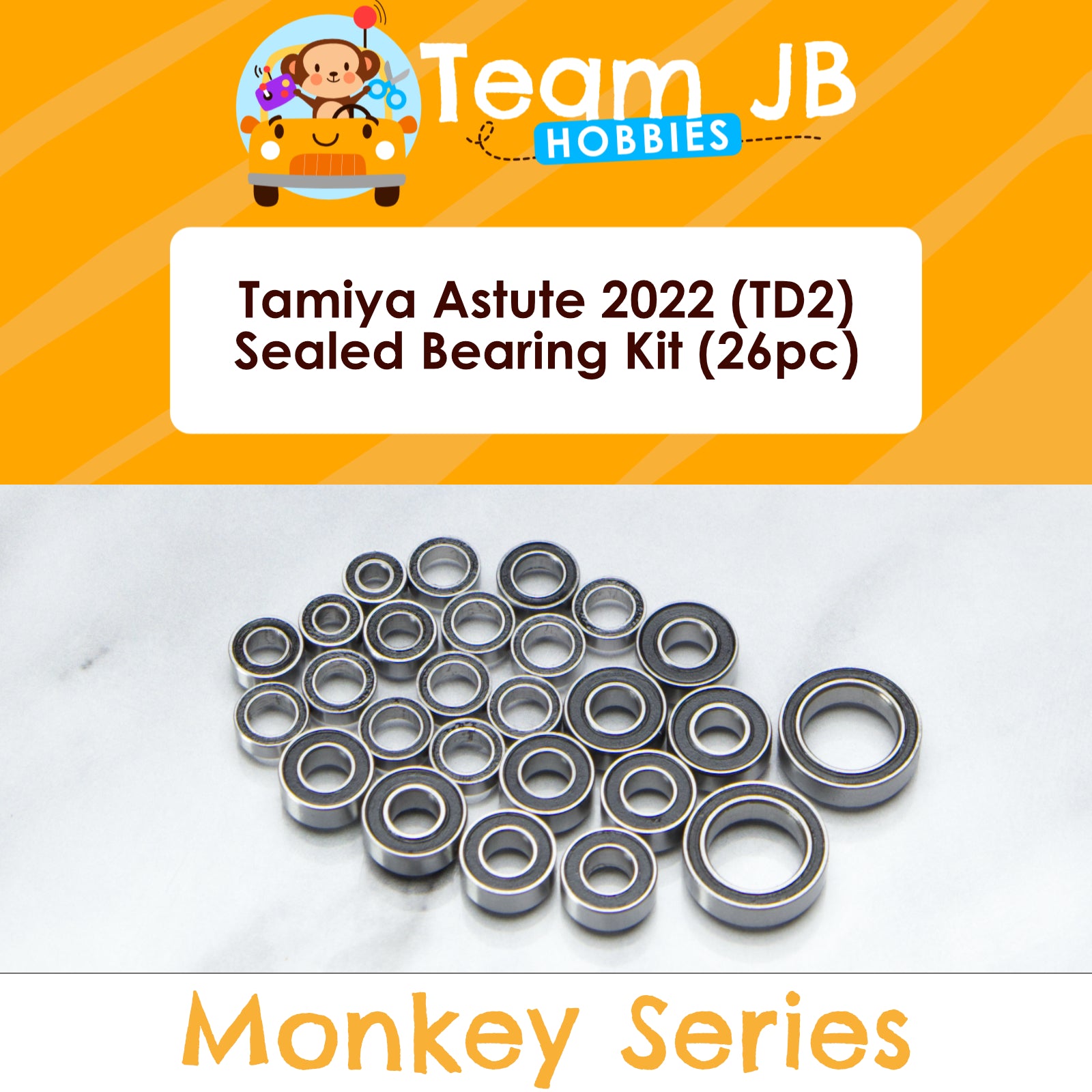 Tamiya Astute 2022 (TD2) - Sealed Bearing Kit