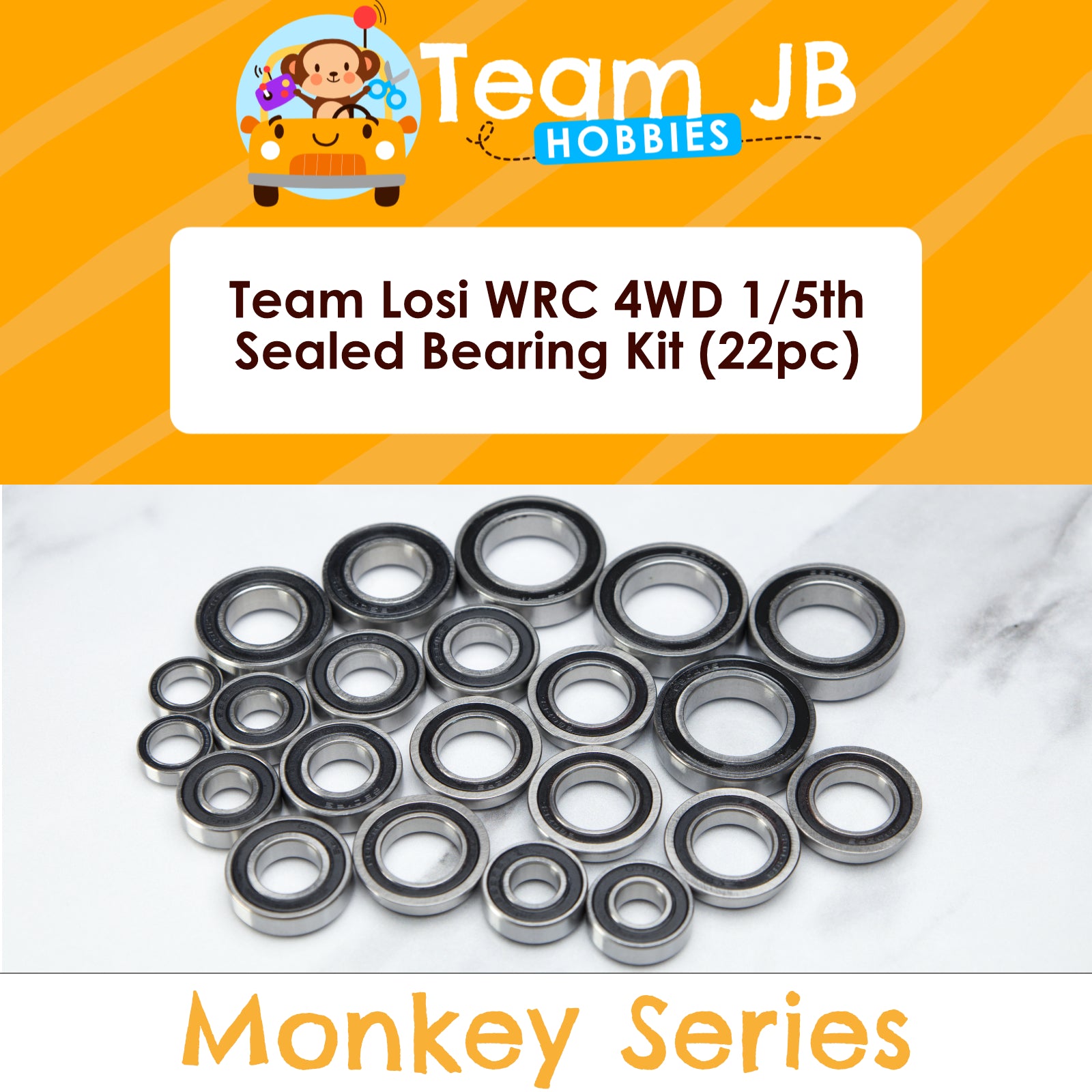 Team Losi WRC 4WD 1/5th - Sealed Bearing Kit