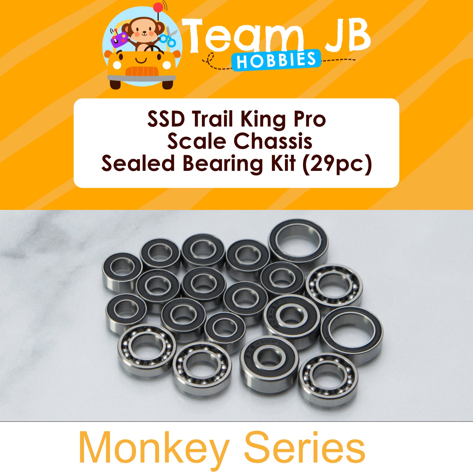 SSD Trail King Pro Scale Chassis - Sealed Bearing Kit