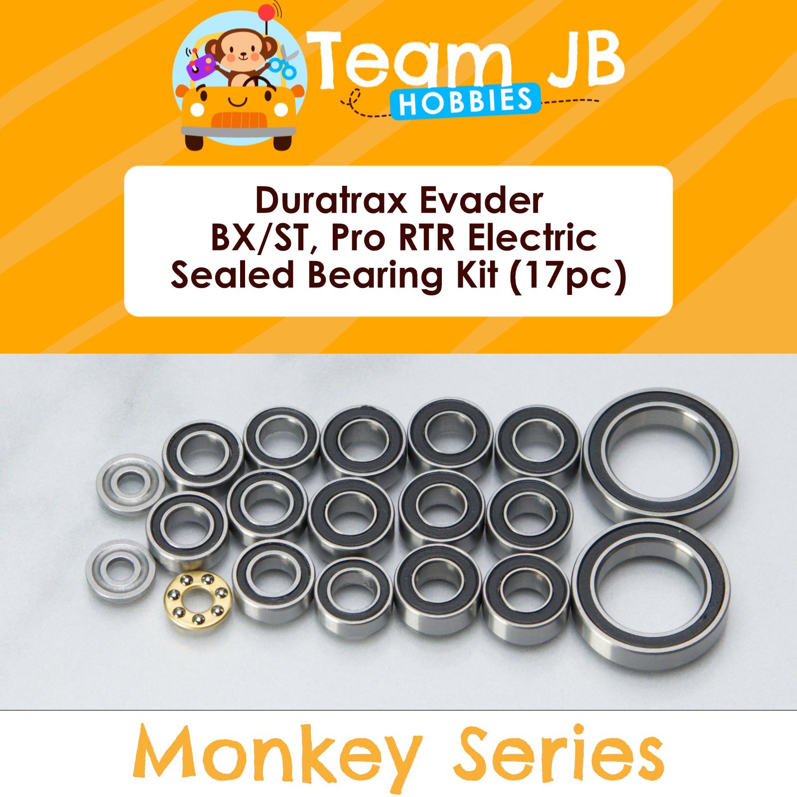 Duratrax Evader BX/ST, Pro RTR Electric  - Sealed Bearing Kit