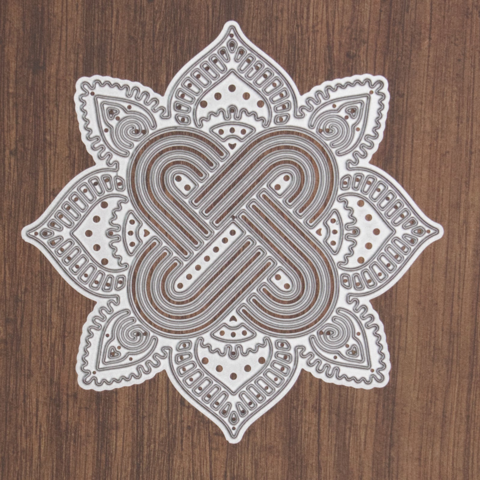 Mandala Abstract Knot Square Cutting Die