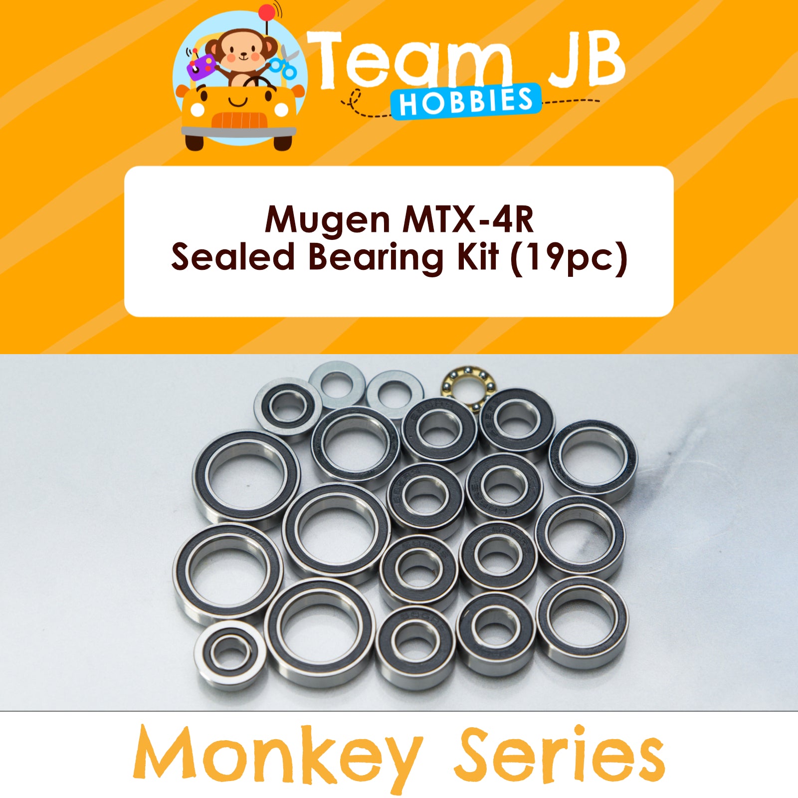Mugen MTX-4R - Sealed Bearing Kit