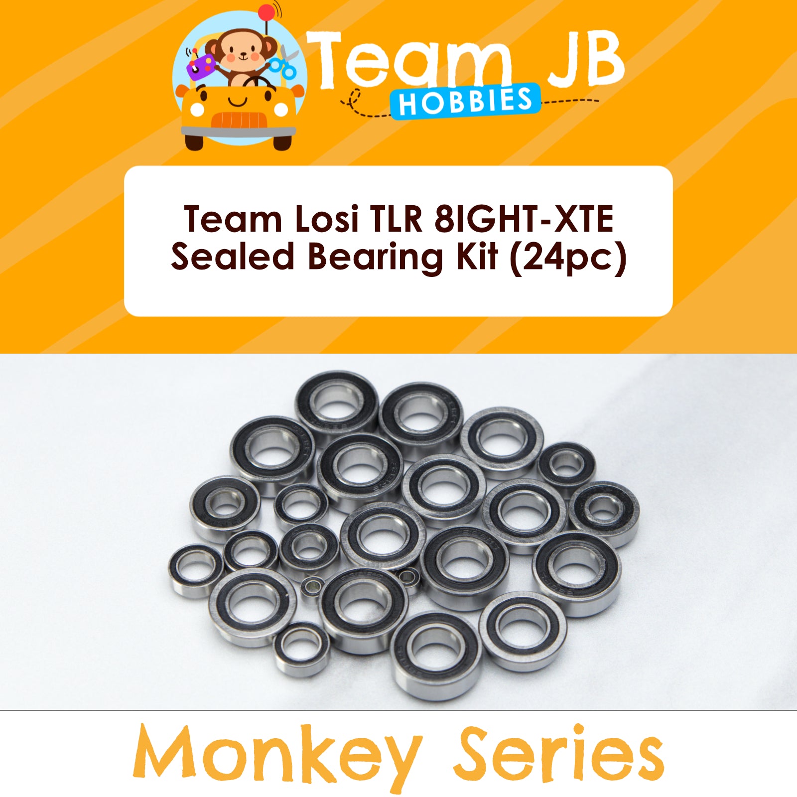 Team Losi TLR 8IGHT-XTE - Sealed Bearing Kit