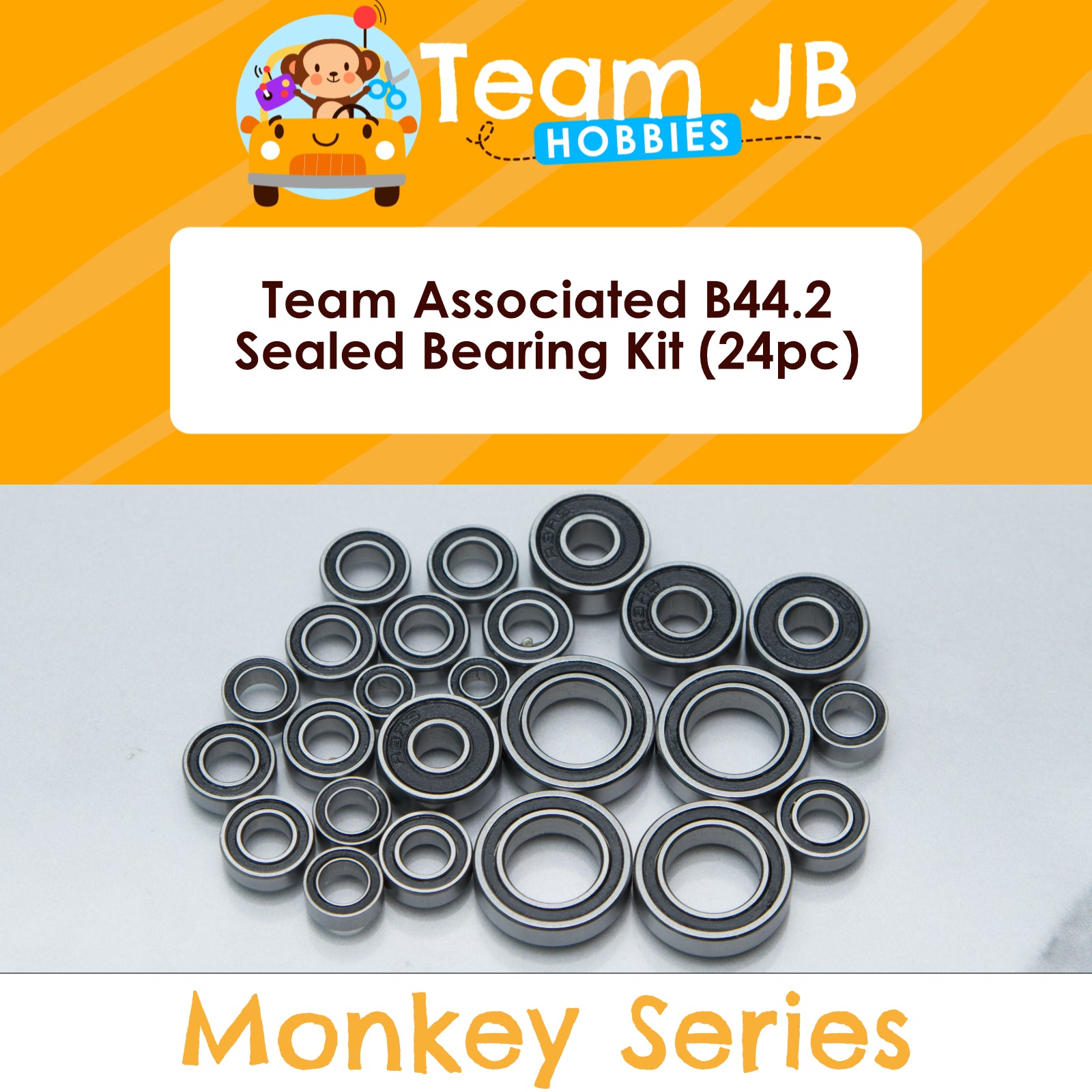 Team Associated B44.2 - Sealed Bearing Kit