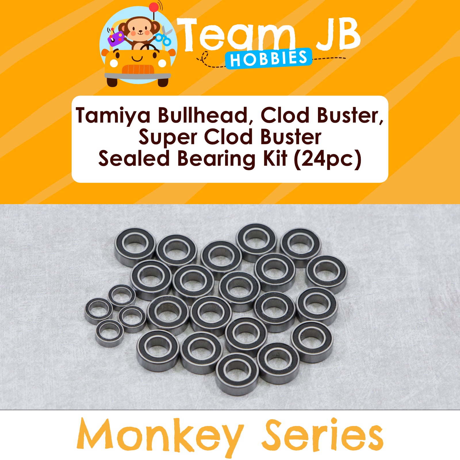Tamiya Bullhead, Clod Buster, Super Clod Buster - Sealed Bearing Kit