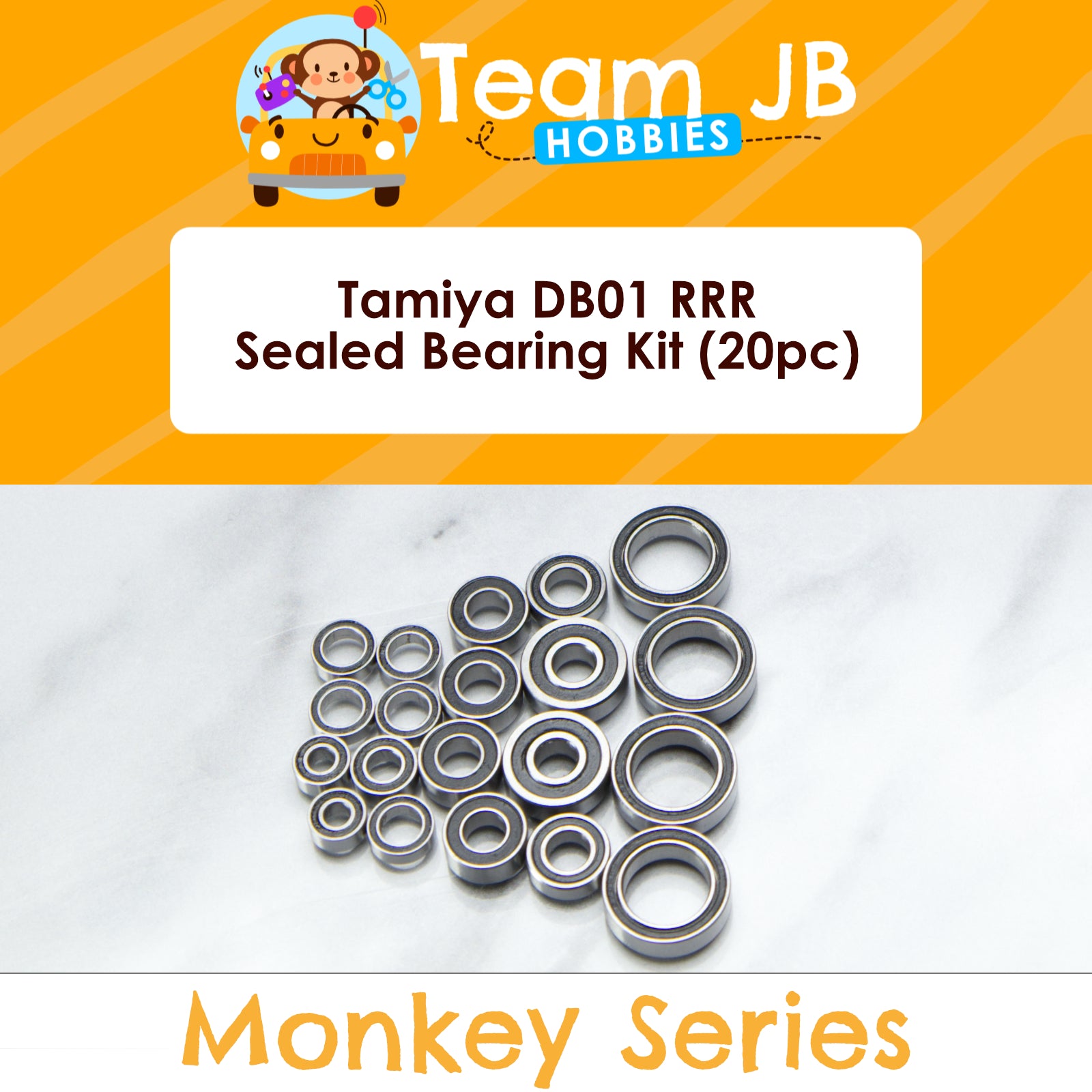 Tamiya DB01 RRR - Sealed Bearing Kit
