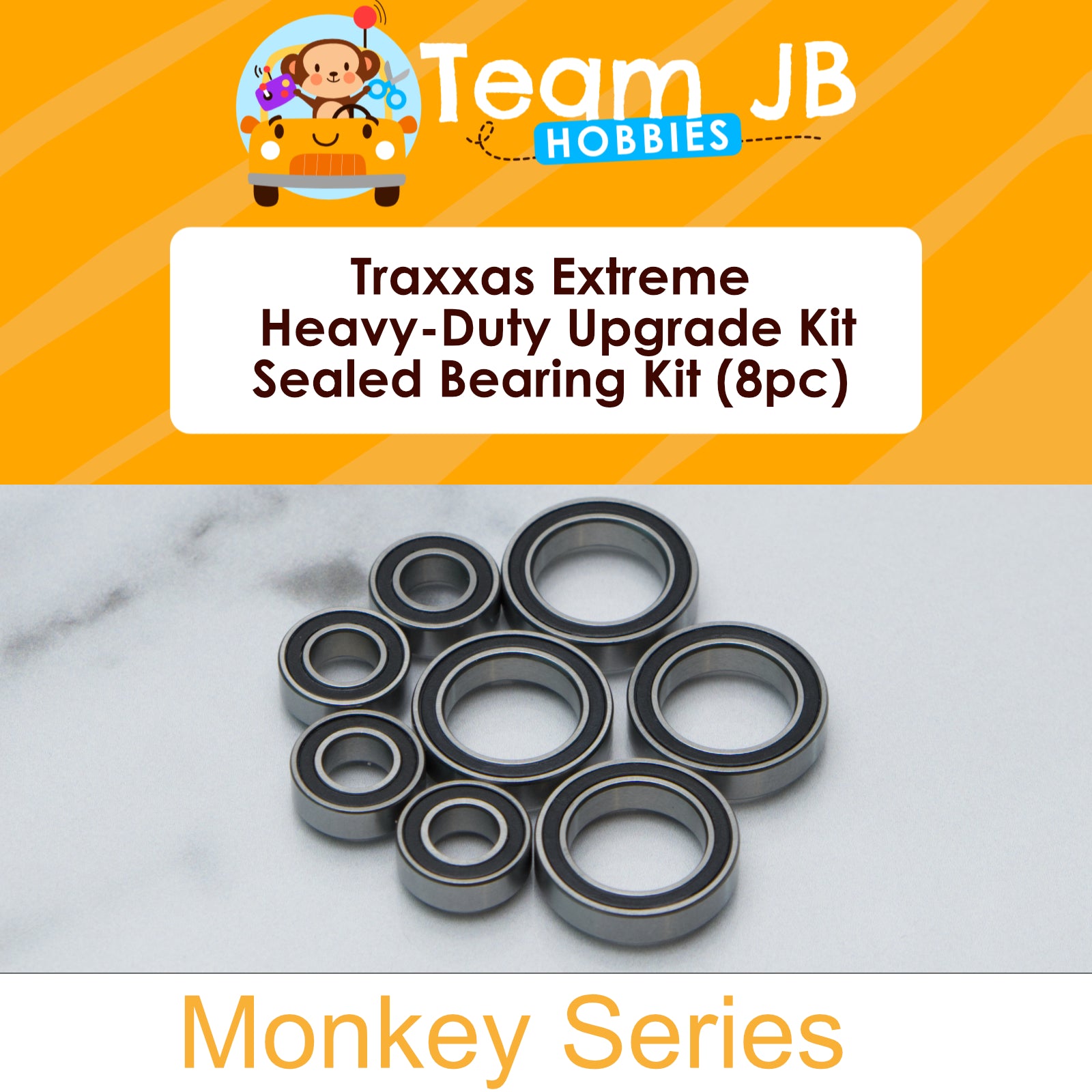 Traxxas Extreme Heavy-Duty Upgrade Kit - Sealed Bearing Kit