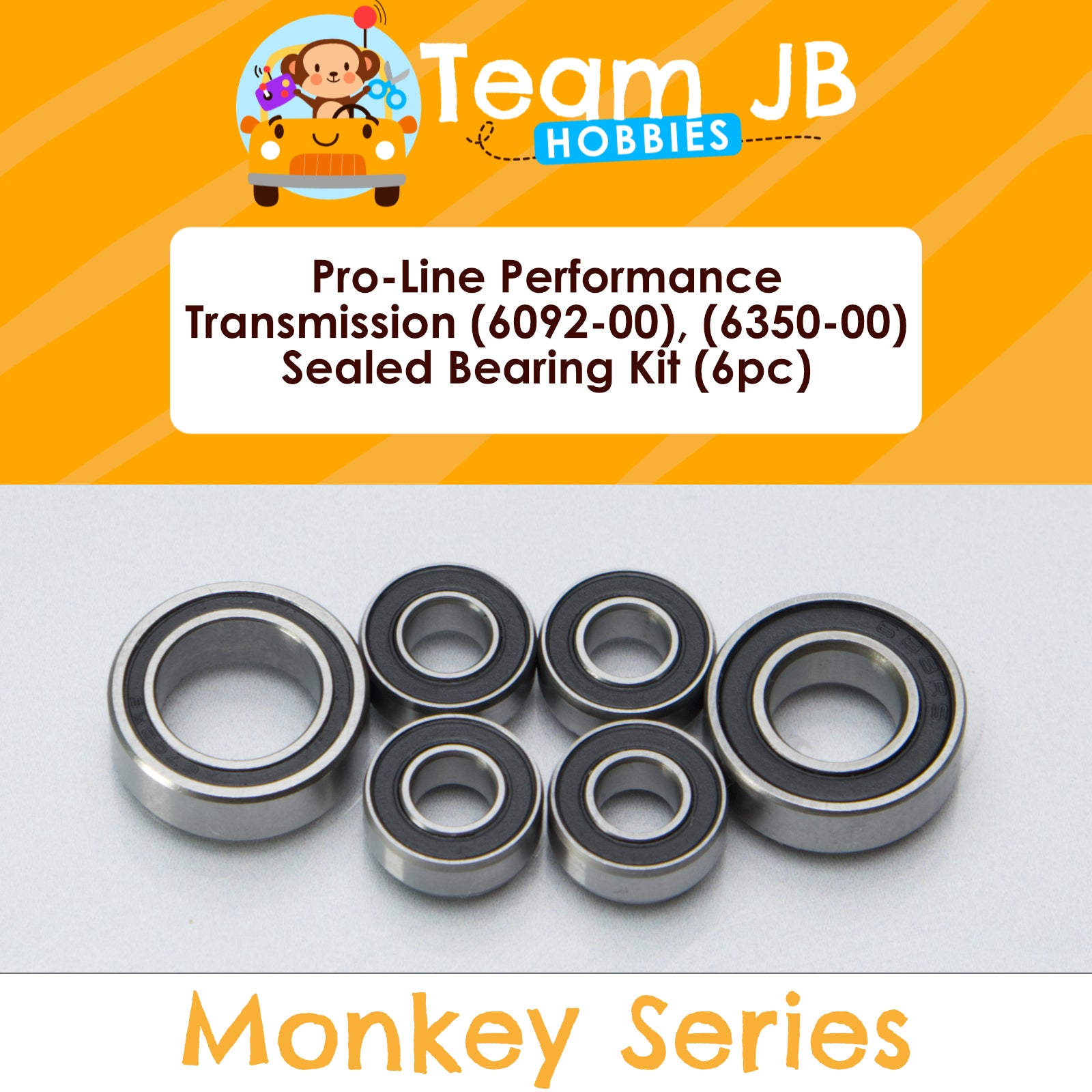Pro-Line Performance Transmission (6092-00), PRO-Series 32P Transmission (6350-00) - Sealed Bearing Kit