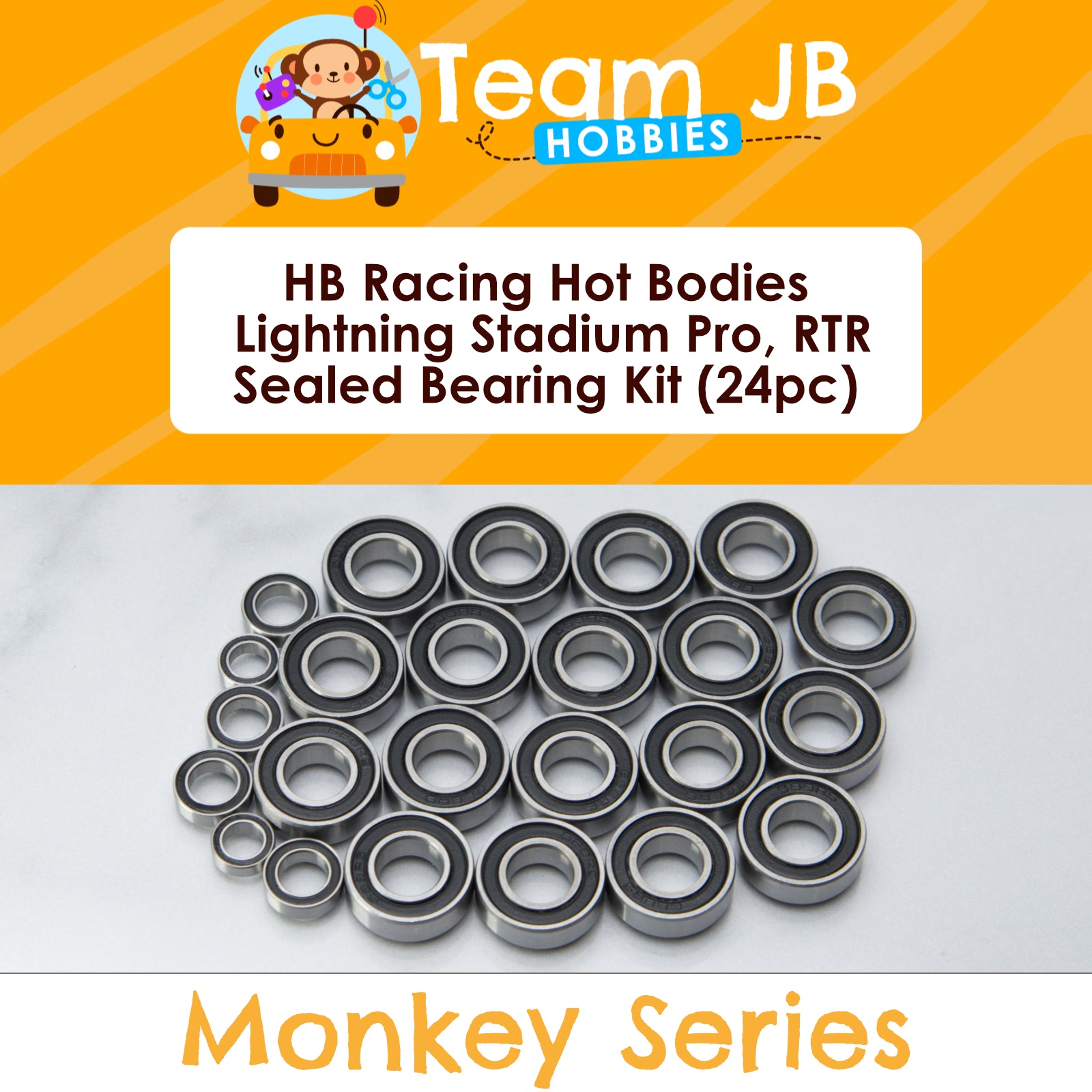 HB Racing Hot Bodies Lightning Stadium Pro, Lightning Stadium RTR - Sealed Bearing Kit