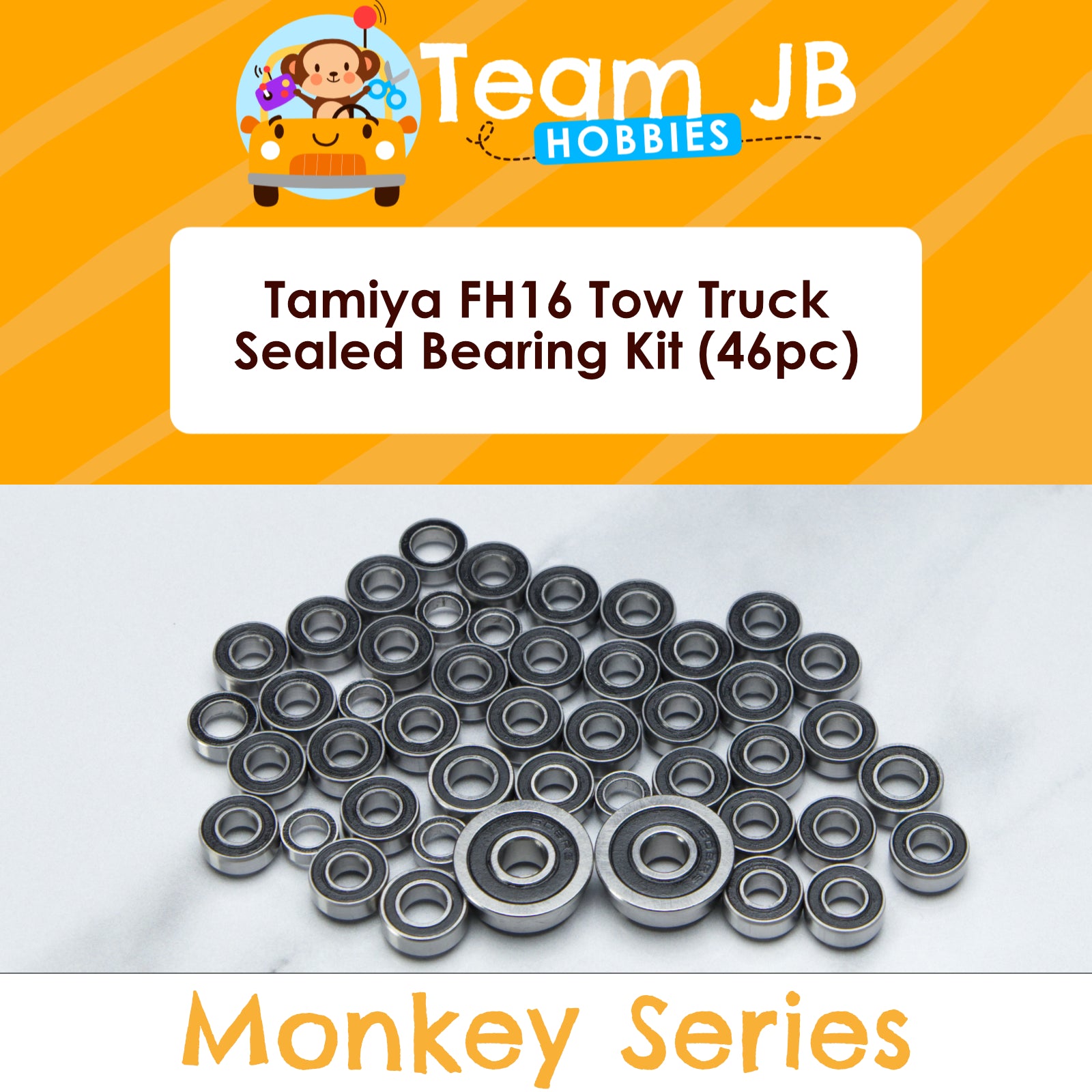Tamiya FH16 Tow Truck - Sealed Bearing Kit