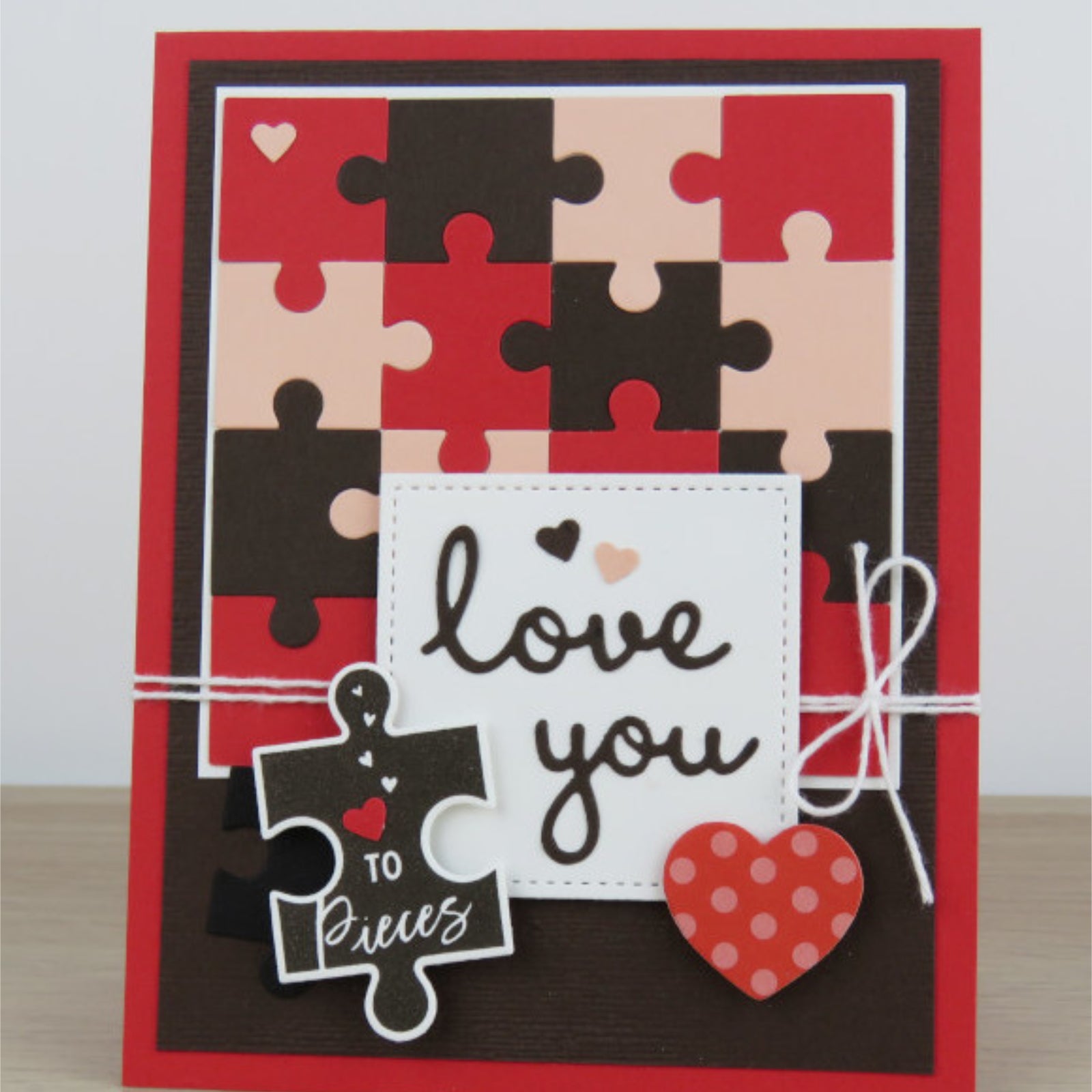 You Are My Missing Piece Jigsaw Puzzle Cutting Dies & Stamps Set