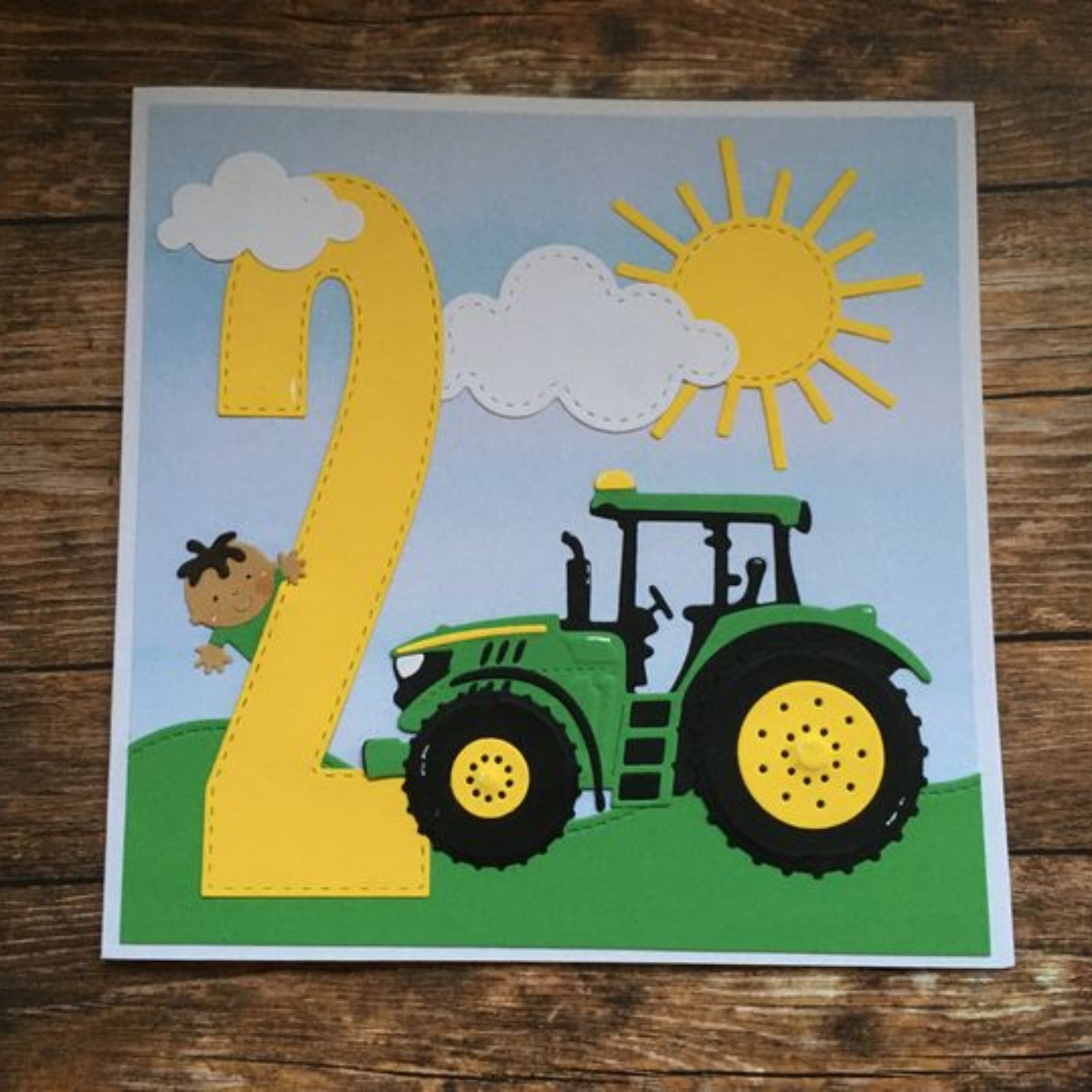Build It Tractor Cutting & Embossing Dies