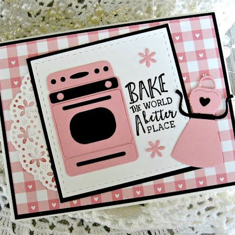 Bake It Up Kitchen Oven Cutting Die Set