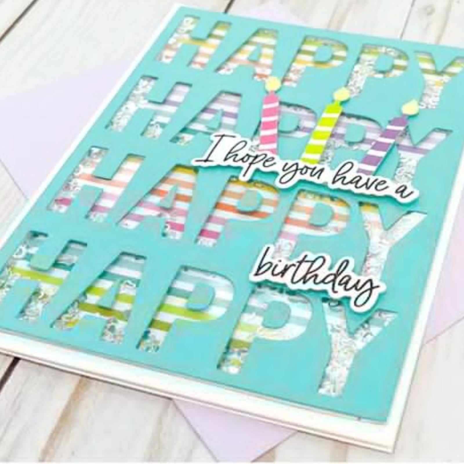 Happy Forever Background Cutting Die