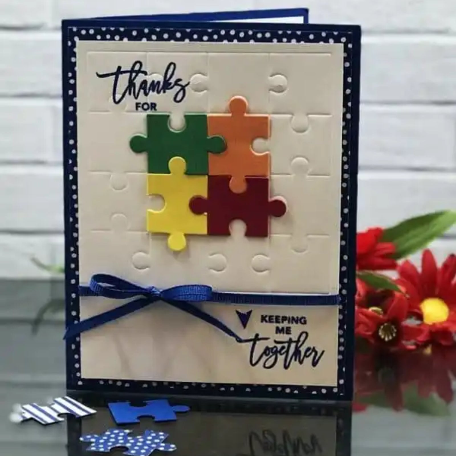 You Are My Missing Piece Jigsaw Puzzle Cutting Dies & Stamps Set