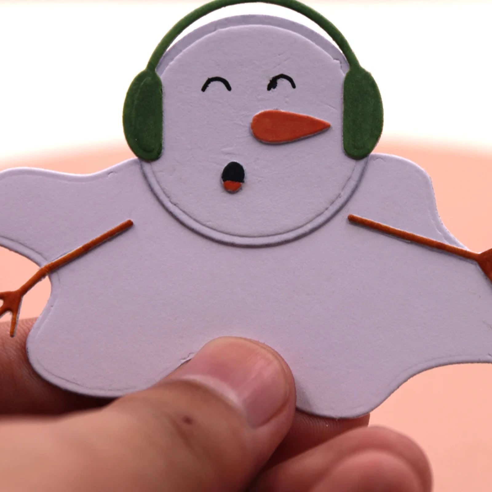 Melting Snowmen Cutting & Embossing Dies