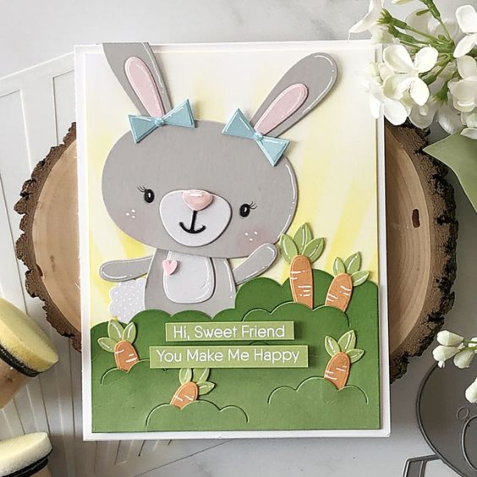 Build a Bunny Cutting & Embossing Dies