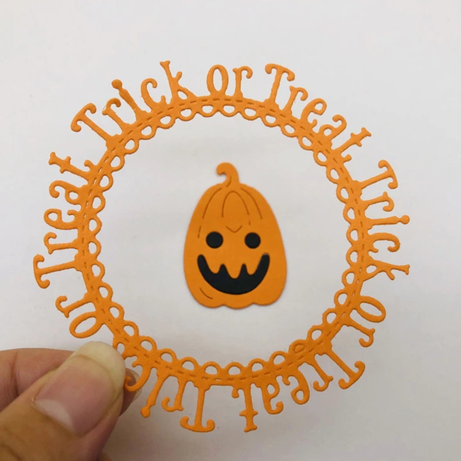 Halloween Mega Cutting Die Set - Boo & Trick or Treat Circle Rings