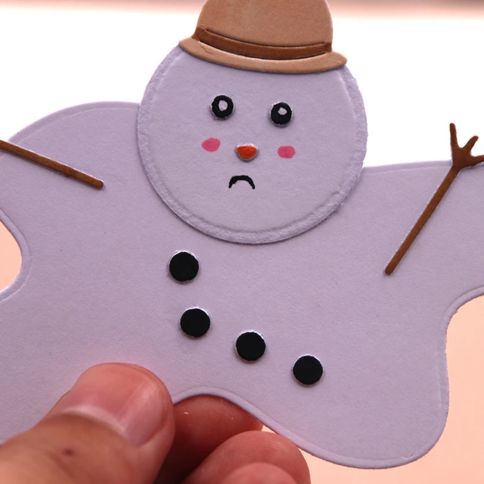 Melting Snowmen Cutting & Embossing Dies